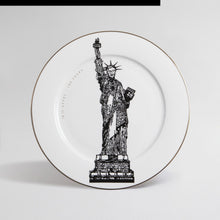 Load image into Gallery viewer, IRIS APFEL ‘CELEBRATION - JUST BLACK’ - plate 12&quot;
