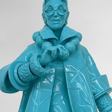 Load image into Gallery viewer, IRIS APFEL My Favourite Colour. 28&quot; - Glossy Bright Blue
