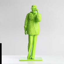 Load image into Gallery viewer, IRIS APFEL &#39;GOLDEN AGE&#39; 02 - 13.77&quot; - Glossy Bright Green

