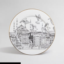 Load image into Gallery viewer, Pack of 1 pc -Serving dish - ISTANBUL - &#39;My Travel Memoirs&#39;

